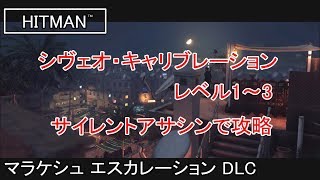 ヒットマン マラケシュ エスカレーション DLC シヴェオ・キャリブレーション レベル1～3 サイレントアサシンで攻略