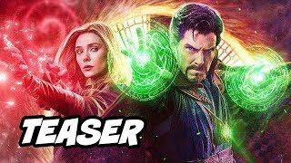 Doctor Strange Multiverse of Madness Teaser Breakdown - Avengers Marvel Phase 4 Easter Eggs