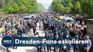 RANDALE NACH DYNAMO-DRESDEN-SIEG: Der Hooligan-Krawall war schlimmer als befürchtet