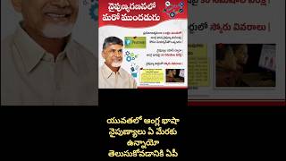 Skill for youth || English skill development program #appolitics #tdp #tdpnews #dailynews #cbn