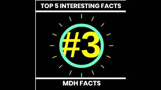 Top 5 Random facts In Hindi 😱 #shorts It's Fact || Facttechz || MDH Facts
