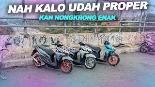 BANG MAIL NYORIDE KE ANDARA NAIK VARIO VATRICK YANG UDAH PROPER !!!!