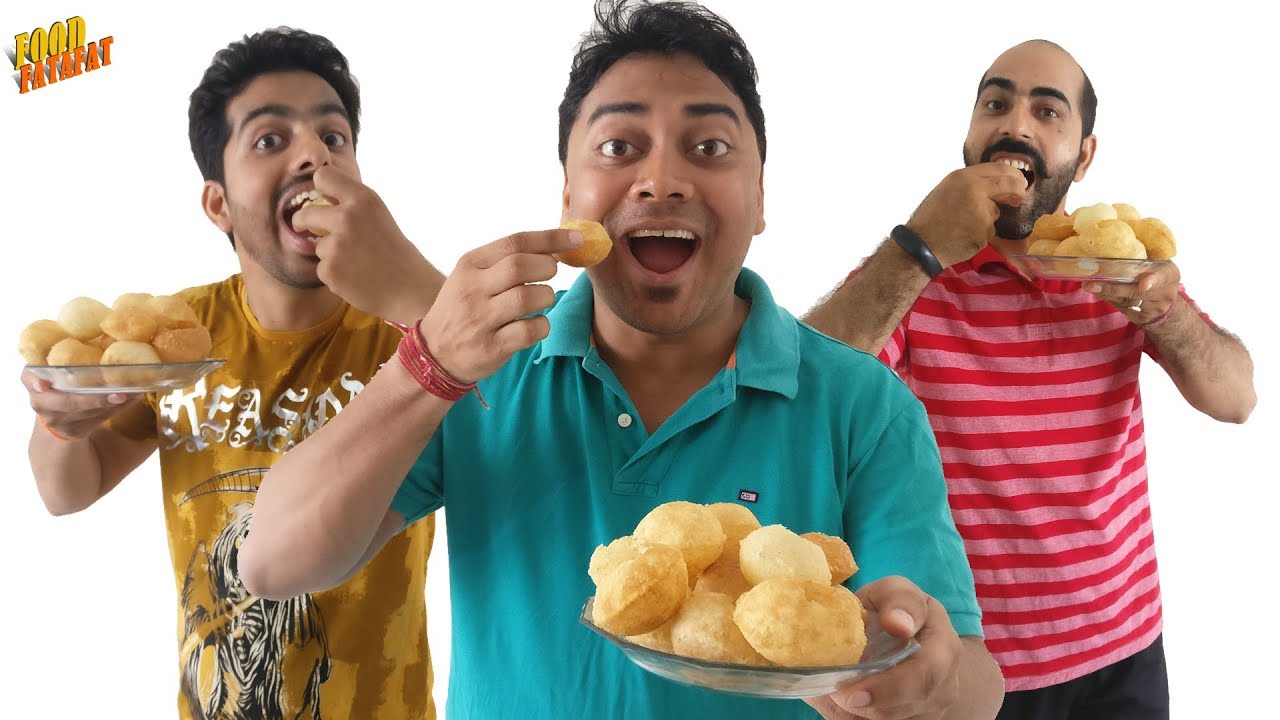 Golgappa Eating Competition Pani Puri Puchka Challenge Food