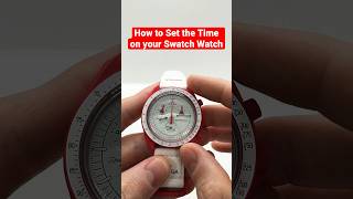 How to set the Time on a Swatch Watch - Works for all Swatch Models