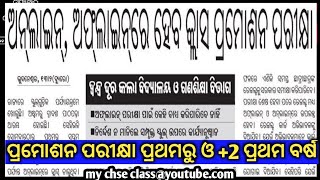 ଅନଲାଇନରେ ହେବ କ୍ଲାସ ପ୍ରମୋସନ ପରୀକ୍ଷା #onlineexam #classpromotioninodisha #schoolexamination2022 #hksir