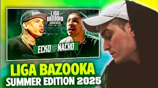 KHAN REACCIONA A ECKO vs NACHO | #LIGABAZOOKA - SUMMER EDITION 2025