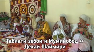 ТАБИАТИ ЗЕБОИ  н. Муьминобод д. Шаймири / Табиати Точикистон 2024 // Tabiati tajikistan 🇹🇯