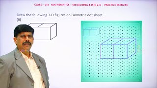 Visualizing 3D in 2D | Exercise - 13.1 | 8th Class Math's | Chapter - 13 | #ClassRoomTV