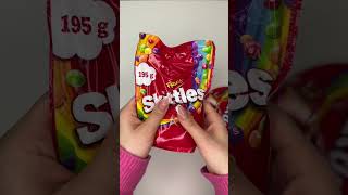 Opening Skittles box | Fruits flavour | asmr #shorts