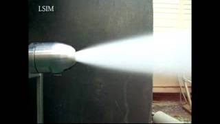 LSIM Series Spraying Demonstration | Pneumatic Flat Spray Nozzles | IKEUCHI