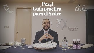 PESAJ, GUÍA PRÁCTICA PARA EL SÉDER - Por el Rabino Moisés Chicurel