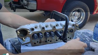 1963 Austin Healey Sprite mk2 spridget rebuild: adding racing cam and 1275 head to 1098 motor part 4