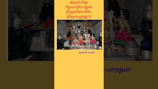 அருள்மிகு தேவாதிராஜன் திருக்கோயில்  திருவழுந்தூர் தேரழுந்தூர் Thiruvazunthur Therazunthur #shorts