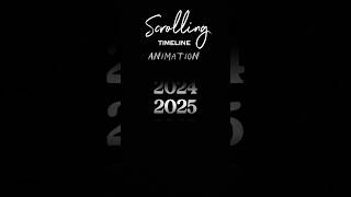 Scrolling Timeline Animation Capcut Tutorial| #shorts #capcut #capcutedit