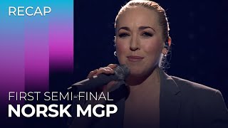 Norsk Melodi Grand Prix 2024 (Norway) | First Semi-Final | RECAP