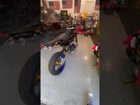 Yamaha Banshee Swapped Husqvarna Supermoto! #motorcycle #banshee # ...