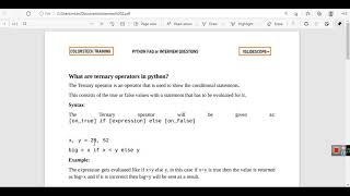 What are ternary operators in python - Python Interview Questions