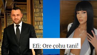 ‘Ore mos më bëj pordhë mua, çohu tani’! Efi i kërkon sqarim, Luizi e injoron: Nesër se kam frikë!