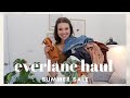 EVERLANE HAUL! Summer Sale (I got some items for 60% off!) Basics, Denim, Workout + More