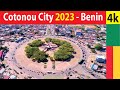 Cotonou City , Benin 4K By Drone 2023