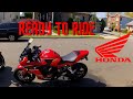 The Honda CBR650F is ready for riding season!