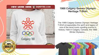 1988 Calgary Games Olympic Heritage T-Shirt