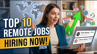Top Remote Jobs Hiring Right Now in 2026