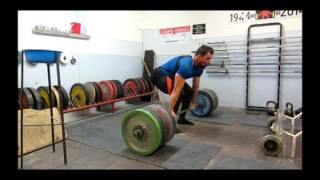 Raw deadlift 2x240 kg