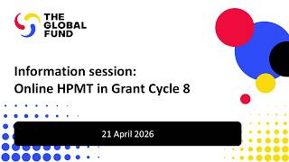 Information Session: Online HPMT in Grant Cycle 8