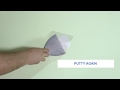 How to fix a dent in the wall. How to repair drywall.