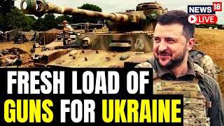 Ukraine Gets Mega Consignment Of Weapons From The West | Russia Vs Ukraine War Update | News18 LIVE