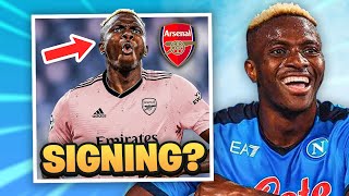 Arsenal ‘Leading Race' To SIGN Victor Osimhen For £82 Million? | Arsenal’s New Front Three?