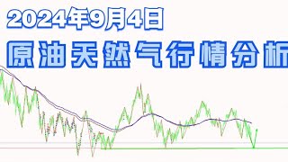 2024年9月4日原油天然气行情分析