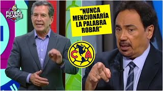Hugo a Alarcón: NO HABLES DE ROBO del América. La 'MANCHA' en el título de Liga MX | Futbol Picante