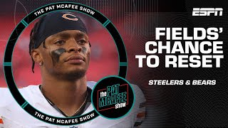 Justin Fields has a chance to RESET in Pittsburgh & the Bears will be much better? | Pat McAfee Show