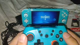 Nintendo switch lite jb turquoise with controller and lots of games