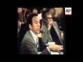 SYND 18 2 77 US AMBASSADOR TO UN SPEAKING AT A PRESS CONFERENCE IN THE UN IN NEW YORK