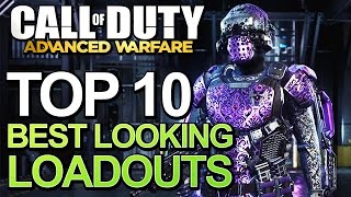 Top 10 "BEST LOOKING LOADOUTS" in Advanced Warfare Ep.2 (Top 10 - Top Ten) Call of Duty | Chaos