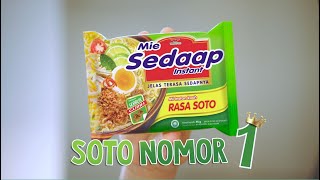 Rasa Soto Nomor 1 Cuma MIE SEDAAP SOTO