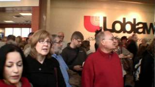 Carlingwood Mall Hallelujah Flash Chorus Ottawa