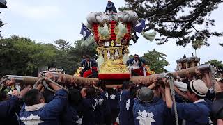 観音寺秋祭り最終日　琴弾八幡宮　本若太鼓　２０１９