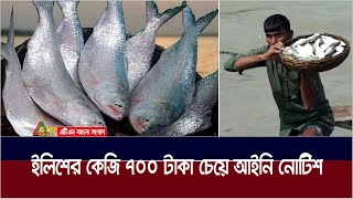 প্রতি কেজি ইলিশ ৭০০ টাকা নির্ধারণ চেয়ে আইনি নোটিশ | Hilsa Fish | ATN Bangla News