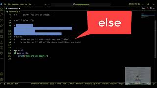 Mastering Conditional Statements in Python | PyScript Studio