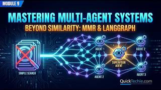 Module 9 Beyond Similarity Search Mastering MMR | MAS | Multi Agent System using LangGraph