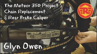 Part 20 - Rear Caliper Service & Chain Replacement Royal Enfield Classic 350 / Meteor 350 Bobber