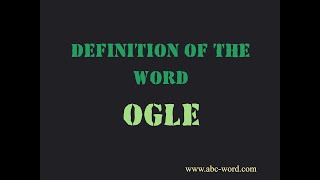 Definition of the word \