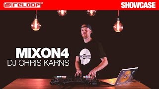 Reloop Mixon 4 DJ Controller - How To Perform Amazingly With This DJ-Equipment (Chris Karns Routine)