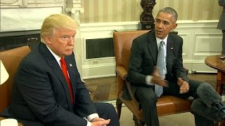 Donald Trumps meets Barack Obama at White House