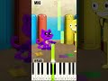 Who’s taller? (Poppy Playtime 3 Animation) @fash - Piano Tutorial