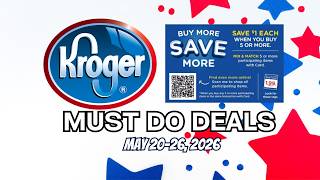 *FREEBIES* Kroger MUST DO Deals for 5/20-5/26 | MEGA SALE, Weekly Digitals, Buy 2 Save $10, & MORE